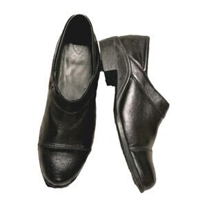 ARIAT Shoes Womens Black 9.5 B ATS Equipped Slip On Bootie Leather Paddock